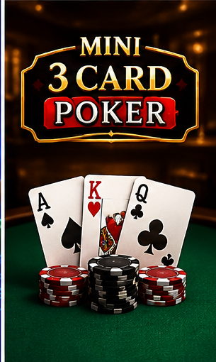 Mini 3 Card Poker at Vegas World Casino